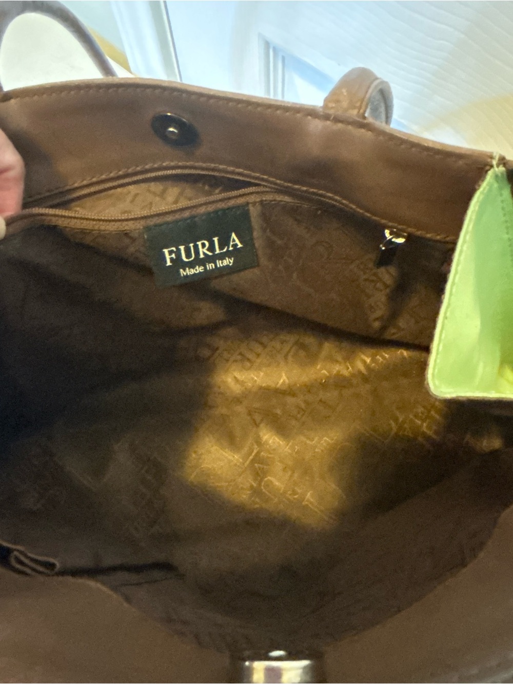 Furla made in Italy Brown purse - Picture 7 of 10